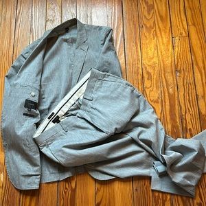 Jcrew Men’s Gray Ludlow Suit 38S